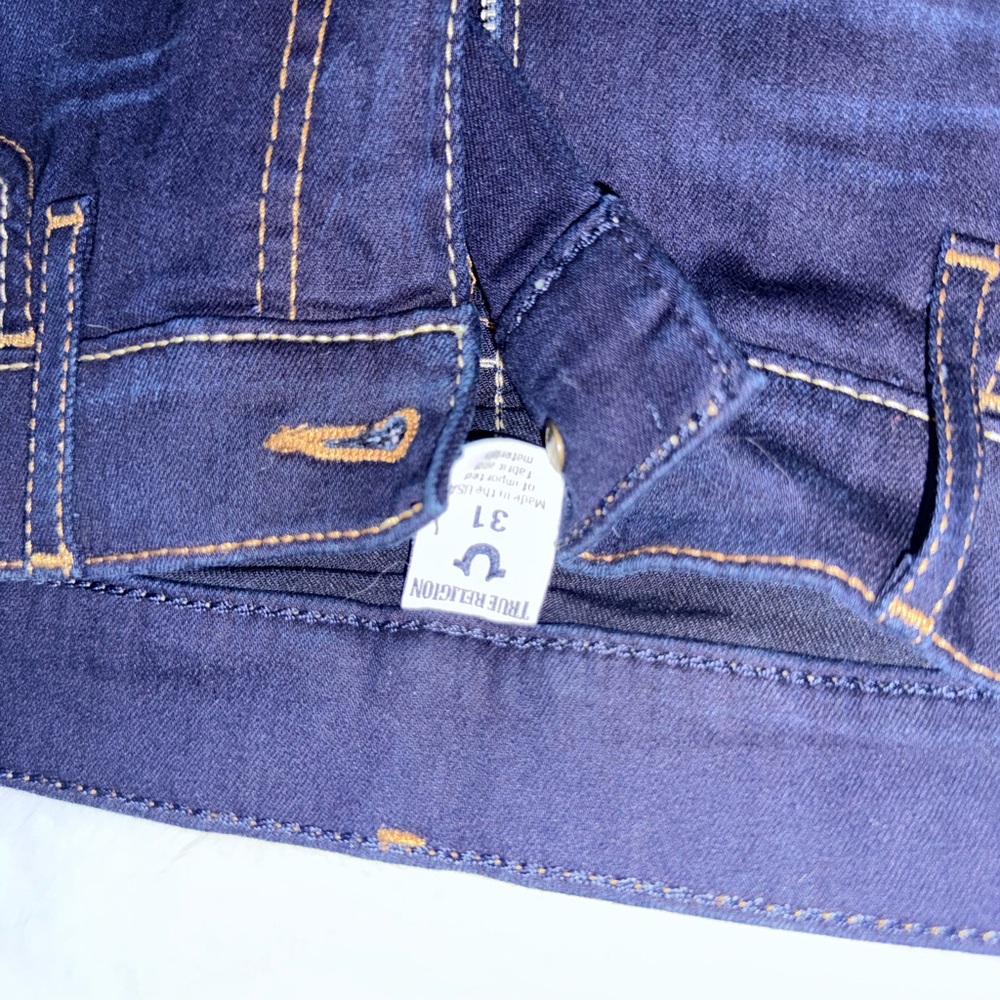 True Religion Men's Dark Indigo Jeans